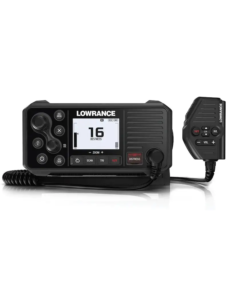 VHF Lowrance Link-9 AIS integrato