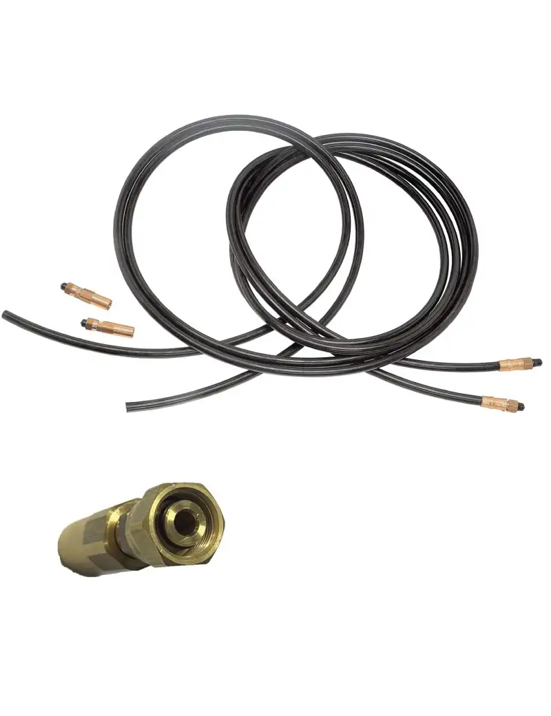 Ultrafex OB/M-90 Kit Raccordi e Tubi (2x9m) Accorciabili