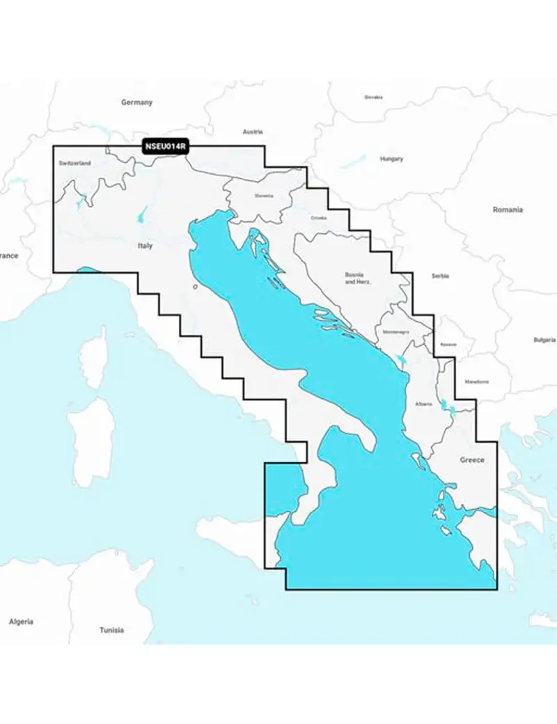Garmin Navionics+ Regular NSEU014R Adriatico
