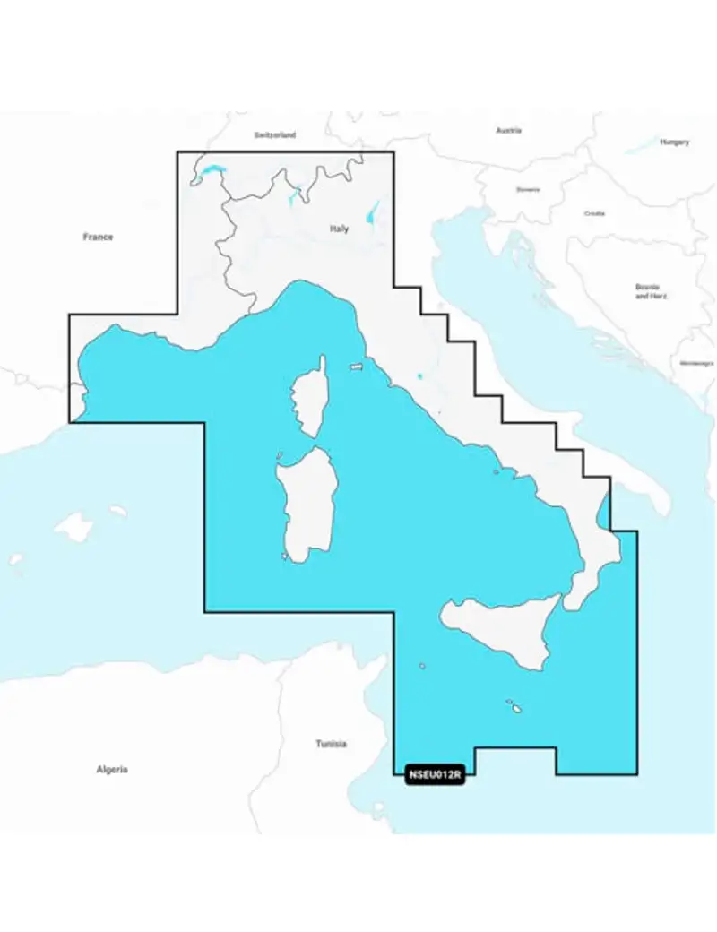 Garmin Navionics+ Regular NSEU012R Tirreno