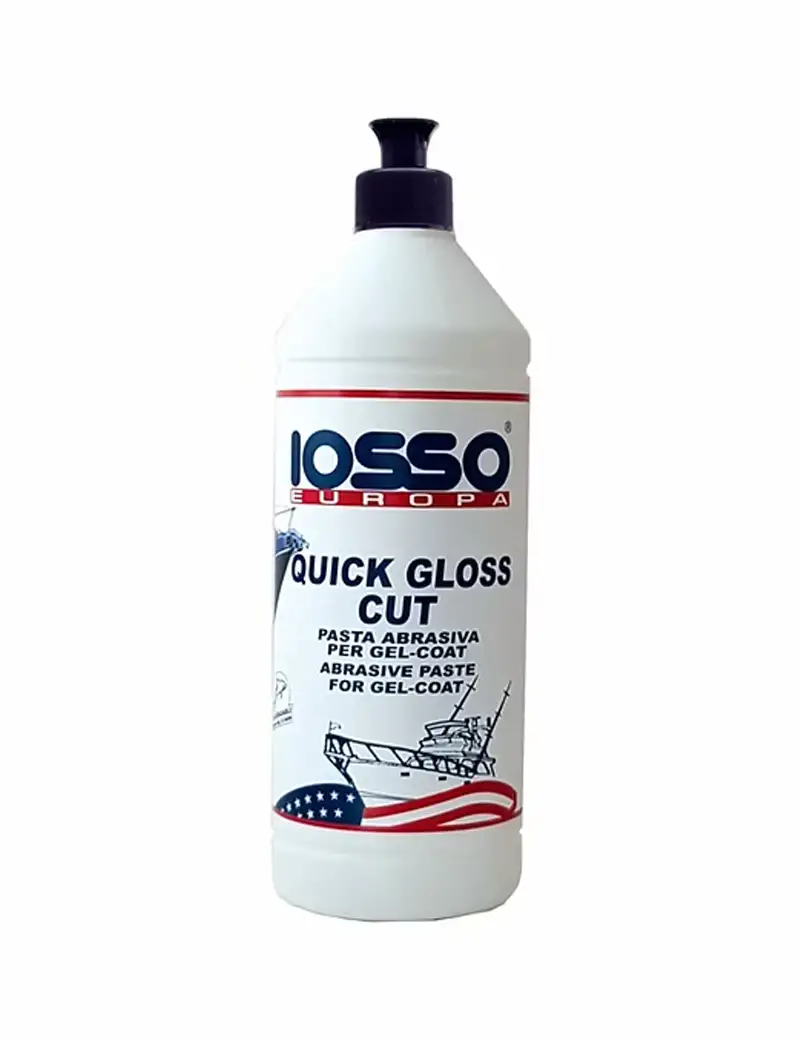 Iosso Quick Gloss Cut Pasta Abrasiva Gelcoat 1Lt
