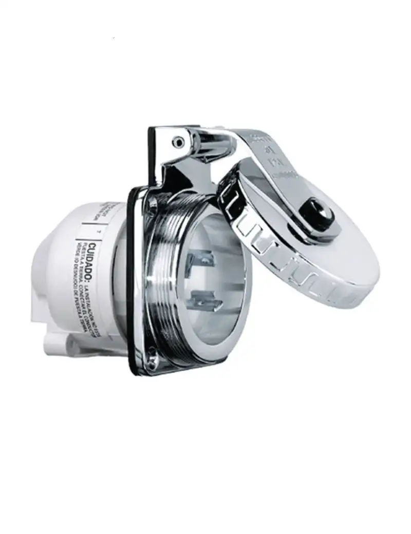 Hubbel Presa Inox 16A 230v (spina)