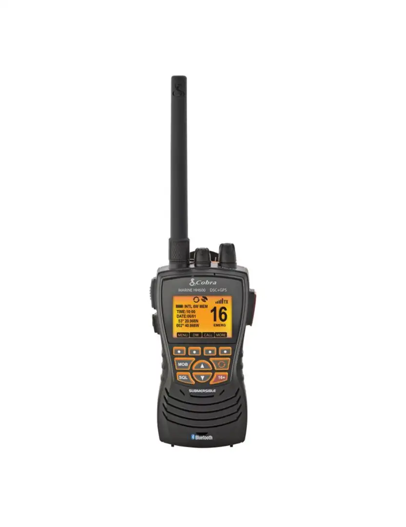 VHF Cobra Marine MR HH600 GPS BT EU VHF DSC e GPS