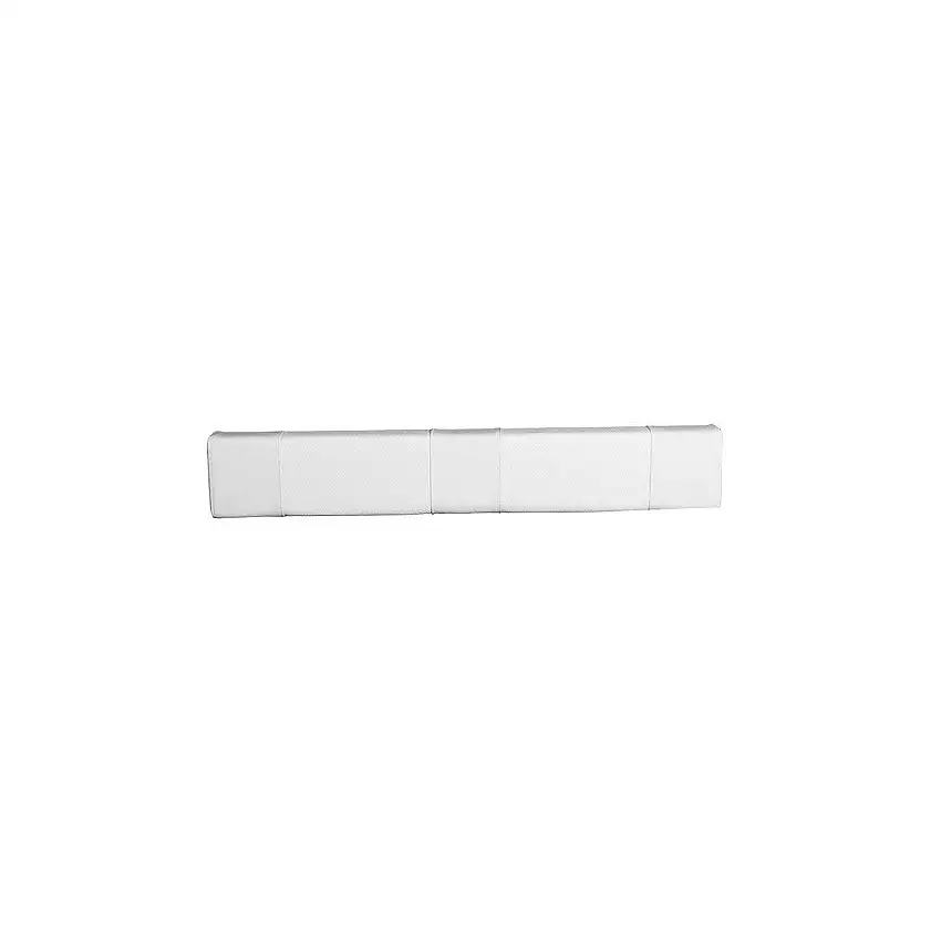 Rivestimento dello schienale del palo inclinato XL bianco