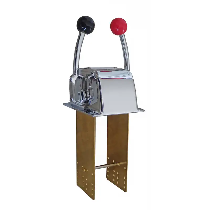 Scatola comando doppie leve in ottone