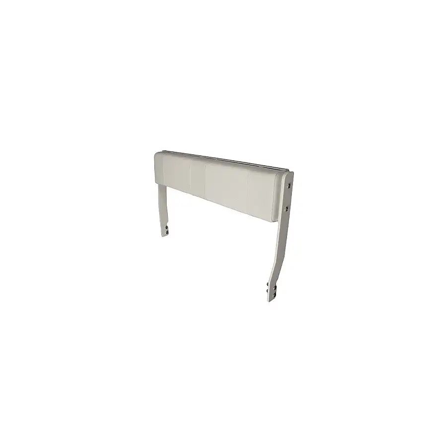 Schienale standard bianco a montante inclinato