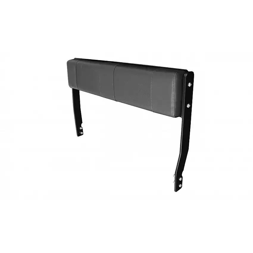 Schienale standard nero con montante inclinato
