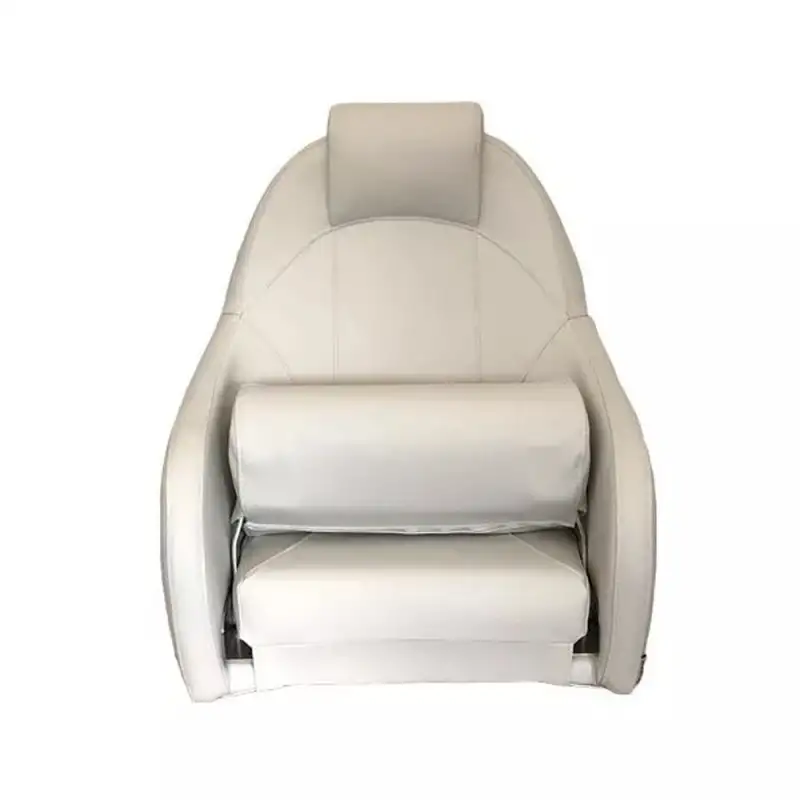 Sedile per barca deluxe deluxe Overdeck - Bianco