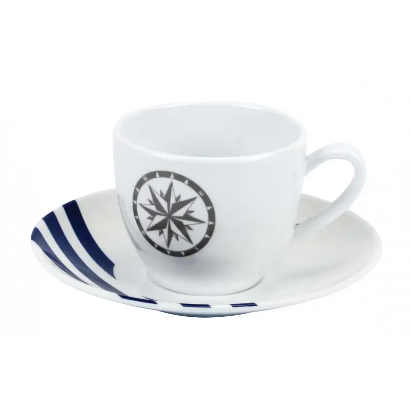 Set tazza da caffè + piattino MARINA