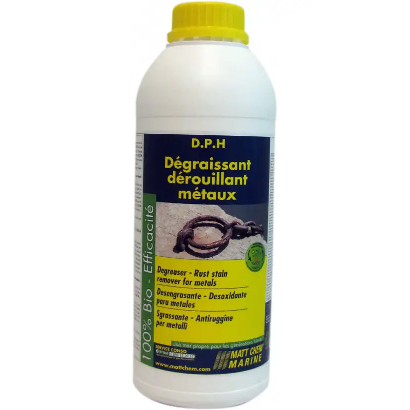 Sgrassante concentrato antiruggine metalli ferroso - MATT CHEM
