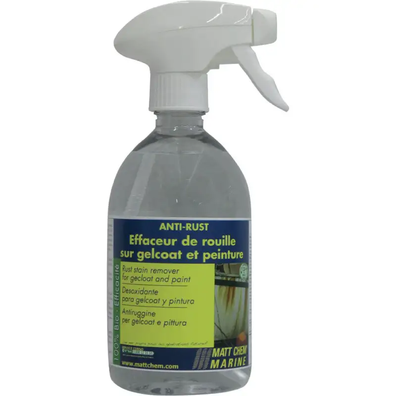 Solvente antiruggine per Gelcoat e Vernice - MATT CHEM