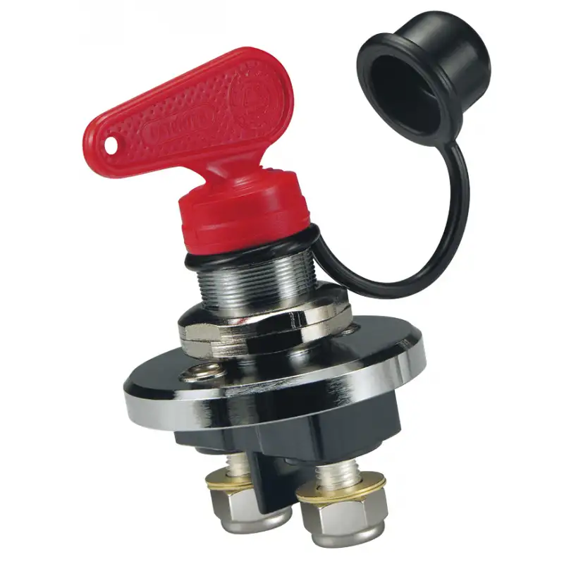 Stacca batteria unipolare in ottone 140a
