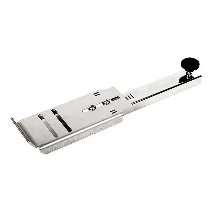 Supporto per sonda scorrevole in acciaio inox da corsa