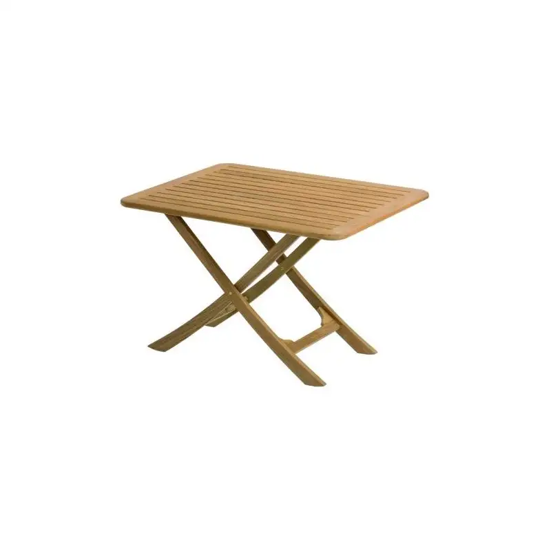 Tavolo pieghevole e regolabile in teak - Arc marine