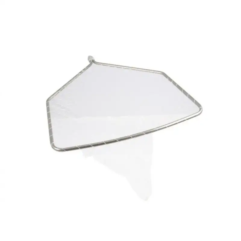 GUADINO RETTANGOLO IN ACCIAIO INOX 60 X 75 CM - RETE SINGOLA 35/40 - FILETTO M20