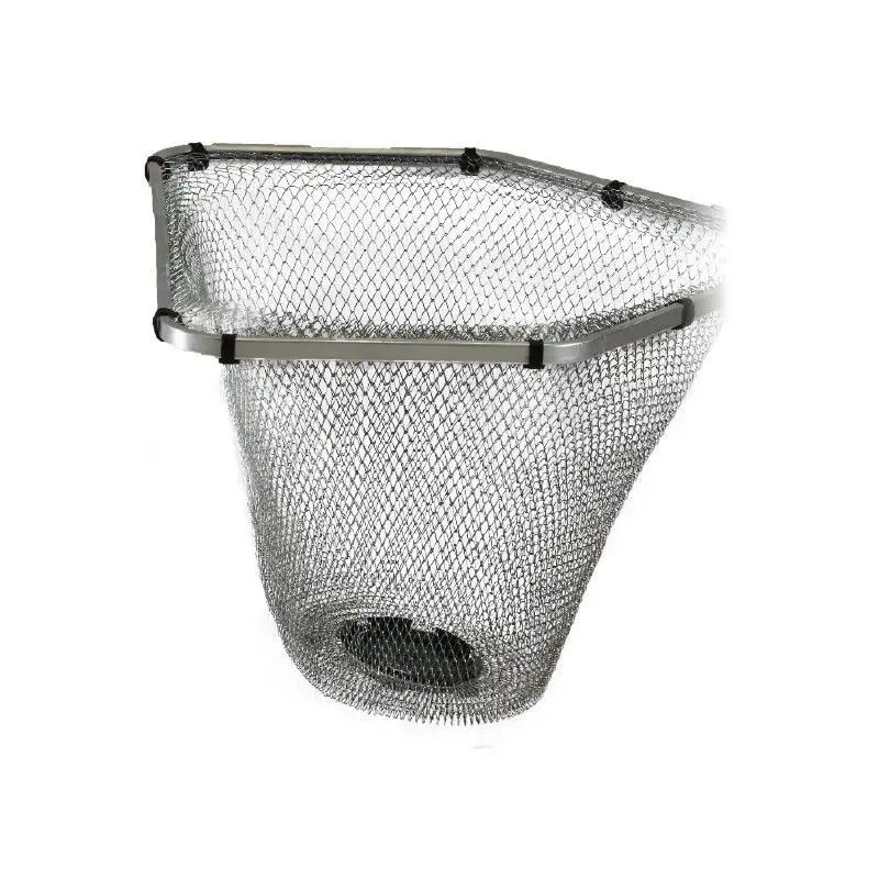 TESTA GUADINO 455 MM - RETE IN ACCIAIO INOX 0.7 MM - FISSAGGIO A CLIP