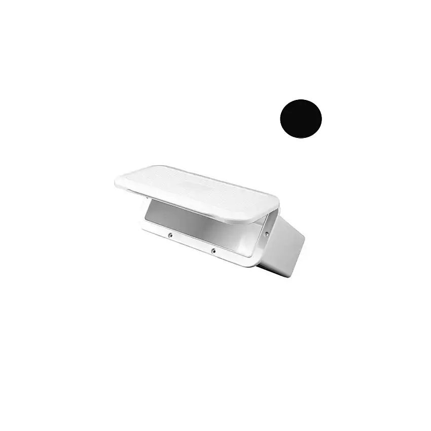 Trappe vide-tasca Industriale con coperchio 235 x 110 mm - Nero