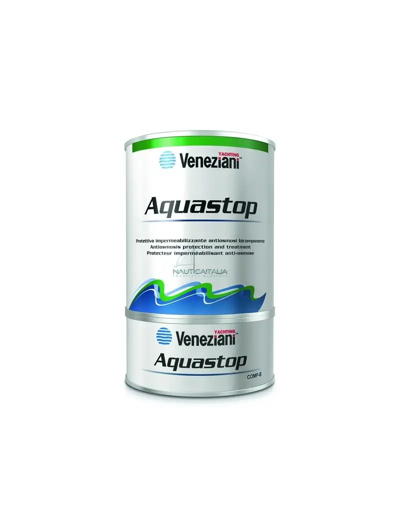 Veneziani Aquastop Trattamento Antiosmosi Barca – Impermeabilizzante Epossidico Bicomponente
