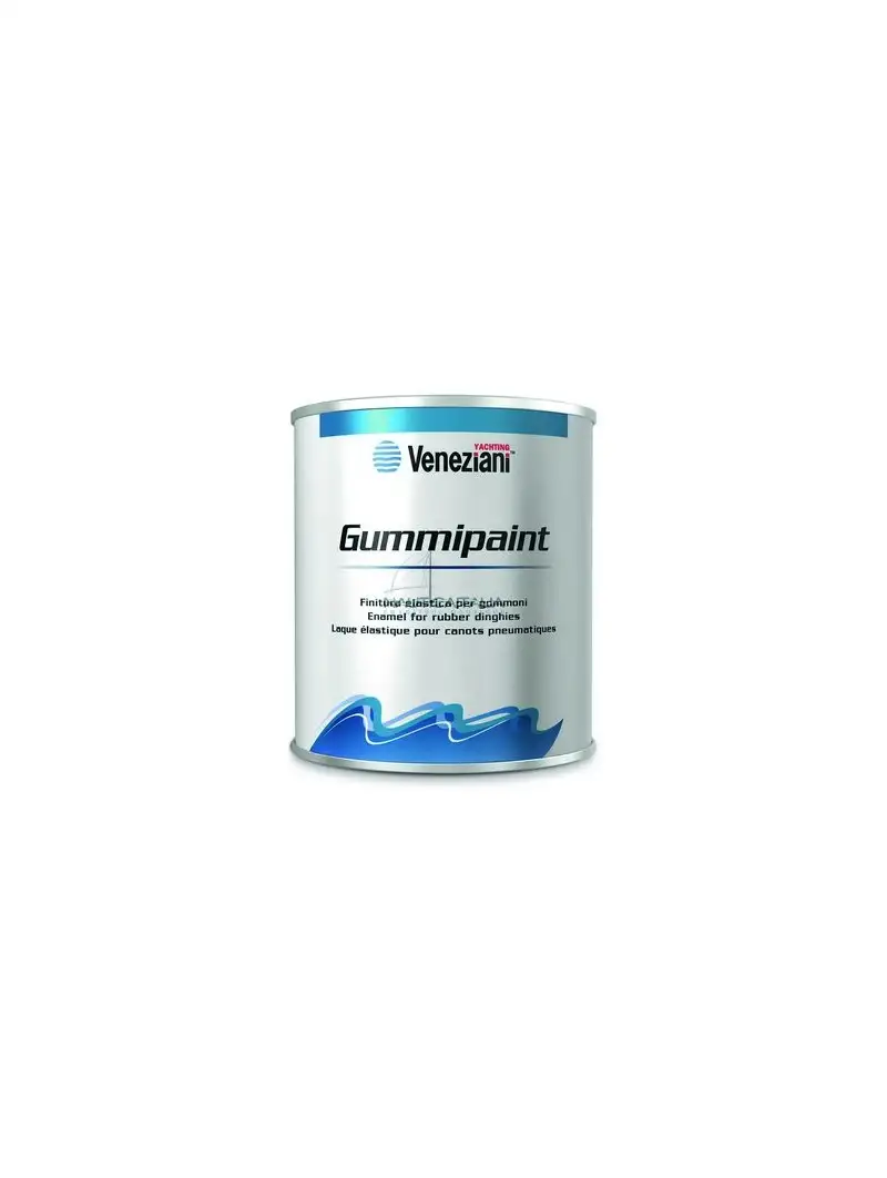 Veneziani Gummipaint Vernice per Gommoni Smalto Elastico PVC Neoprene Tubolari