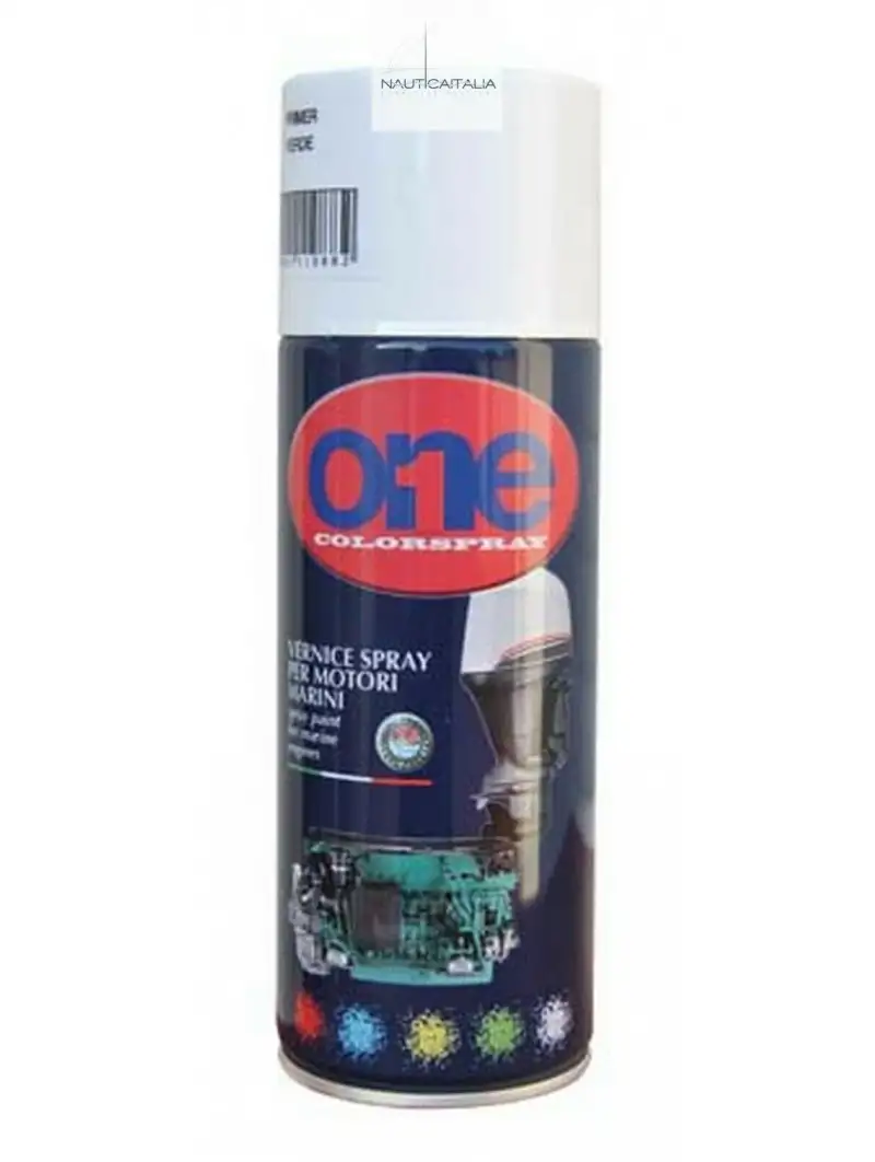 VERNICE SPRAY BOMBOLETTA CATERPILLAR BIANCO PER MOTORI MARINI - 400 ML