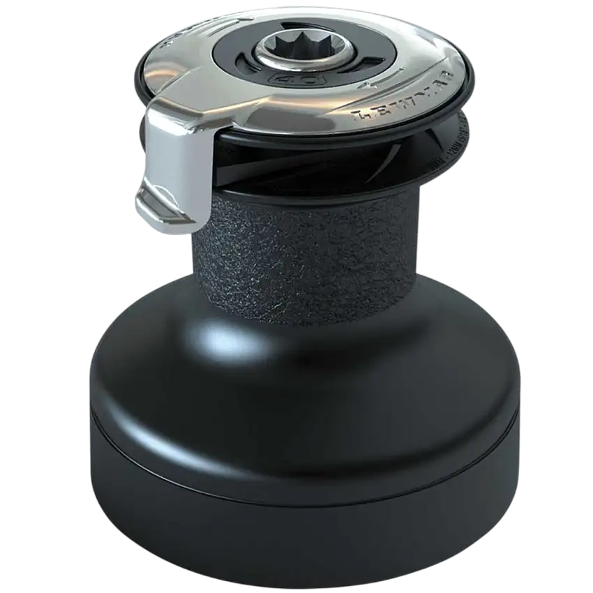 Verricello EVO 40 Self Tailing - 2 velocità - Nero