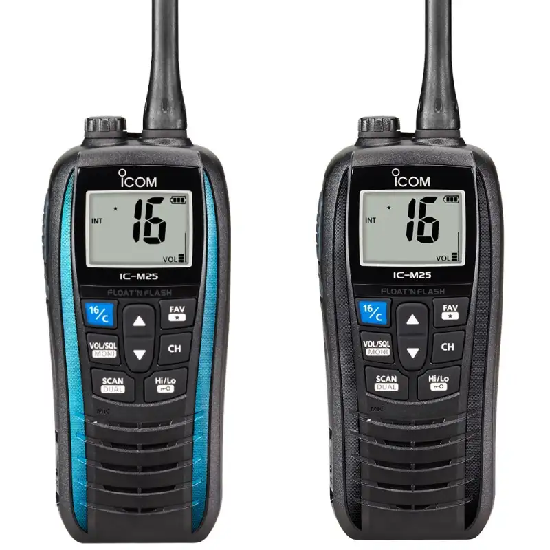 Vhf ic-m25 euro nero