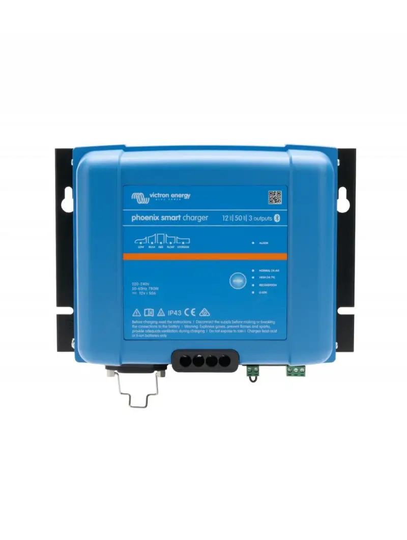 Victron Phoenix Smart IP43 12V 50A Caricabatterie Bluetooth 3 Uscite