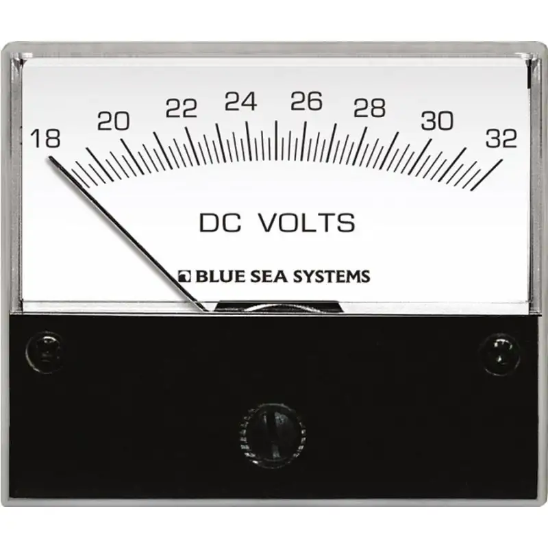 Voltmetro corrente continua analogico misura piccola