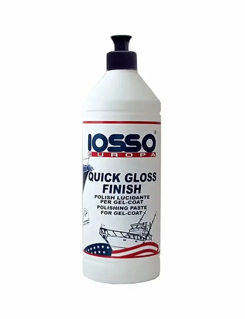 Iosso Quick Gloss Finish Polish Lucidante Gelcoat 1Lt