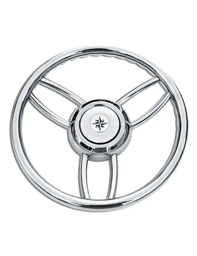 Volante Bliz Acciaio Inox 350mm