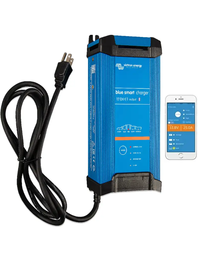 Victron Blue Smart IP22 Caricabatterie 120V 12v 30A 1 Uscita
