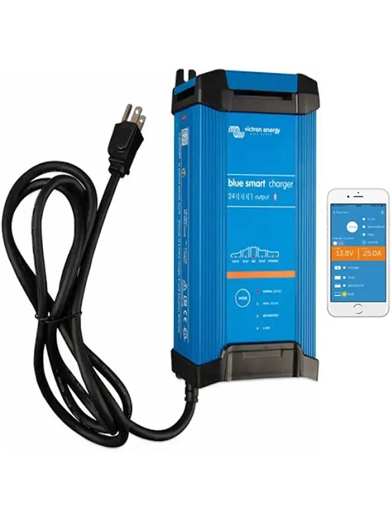 Victron Blue Smart IP22 Caricabatterie 120V 24v 16A 1 Uscita