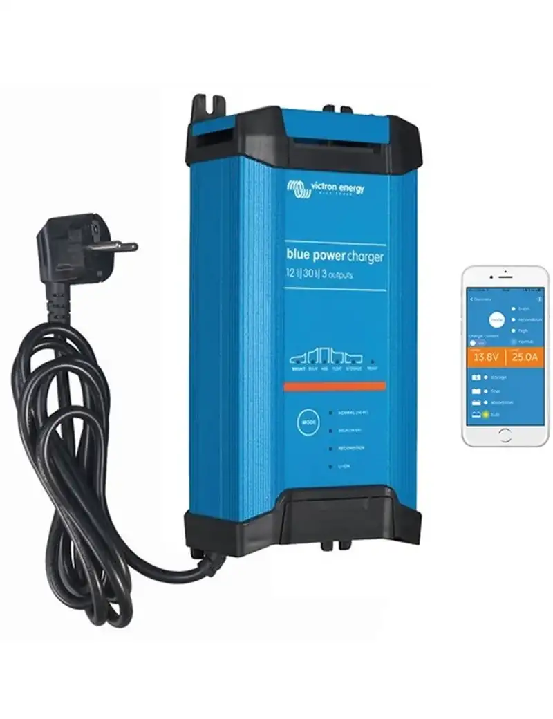Victron Blue Smart IP22 Caricabatterie 230V 12v 20A 3 Uscite