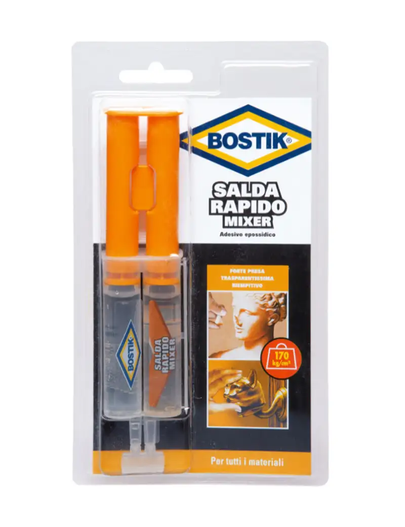 Bostik Colla Epossidica Salda Rapido Mixer 24ml