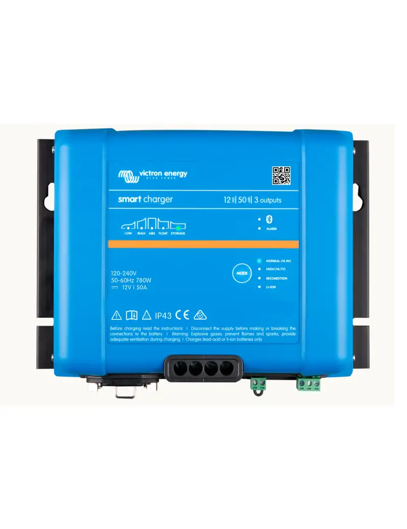 Victron Phoenix Smart IP43 120-240V 12v 50A Caricabatterie 3 Uscite