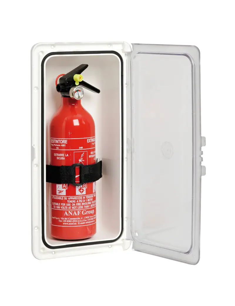 Vano Porta Estintore con Portello 183x364mm