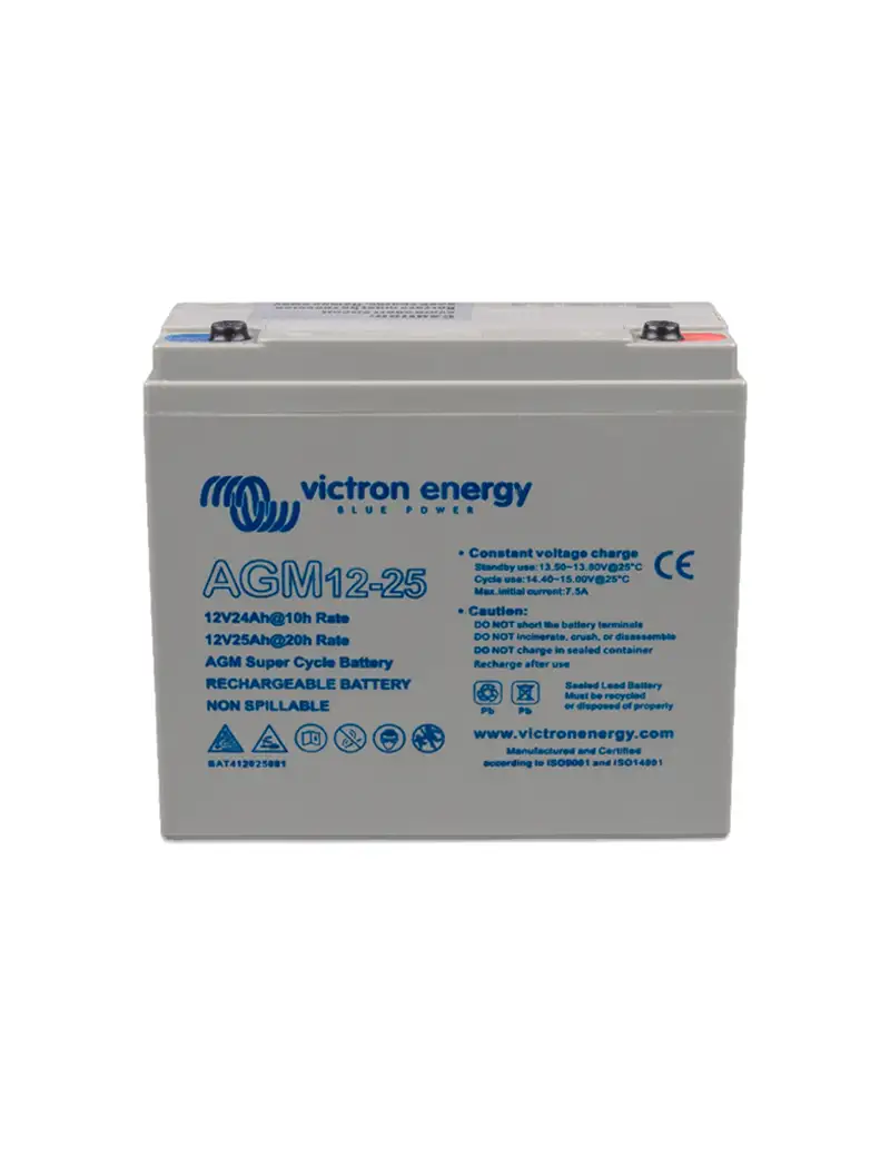 Victron AGM Super Cycle Batteria 12V 25Ah