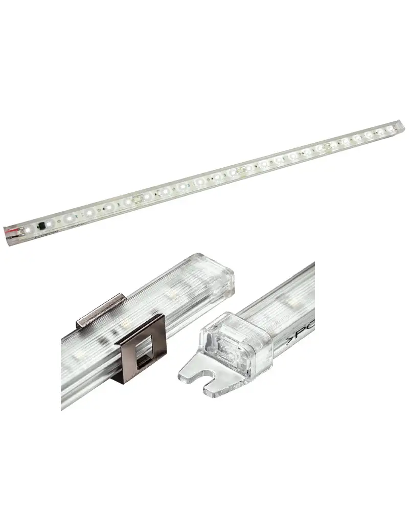 Barra Luminosa Orizon 48 LED 24V Luce Bianca Fredda