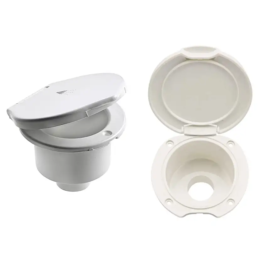 Box Doccetta Elegant Abs Bianco Incasso Ø70 mm