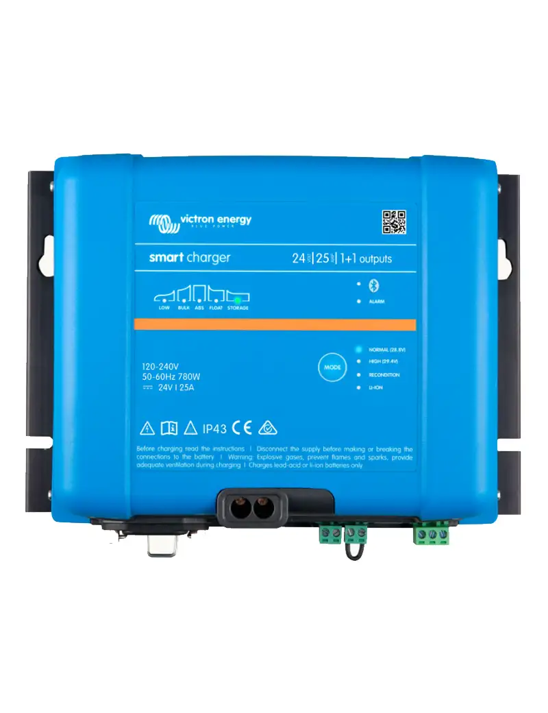 Victron Phoenix Smart IP43 230V 24v 25A Caricabatterie 1+1 Uscite