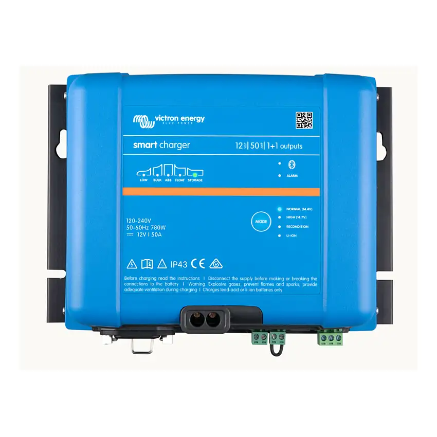 Victron Smart IP43 Charger 12/50(1+1) 120-240V