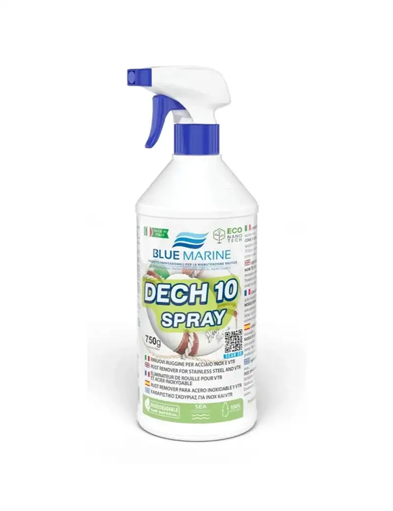 Blue Marine DECH 10 SPRAY Elimina Ruggine 0,750Kg
