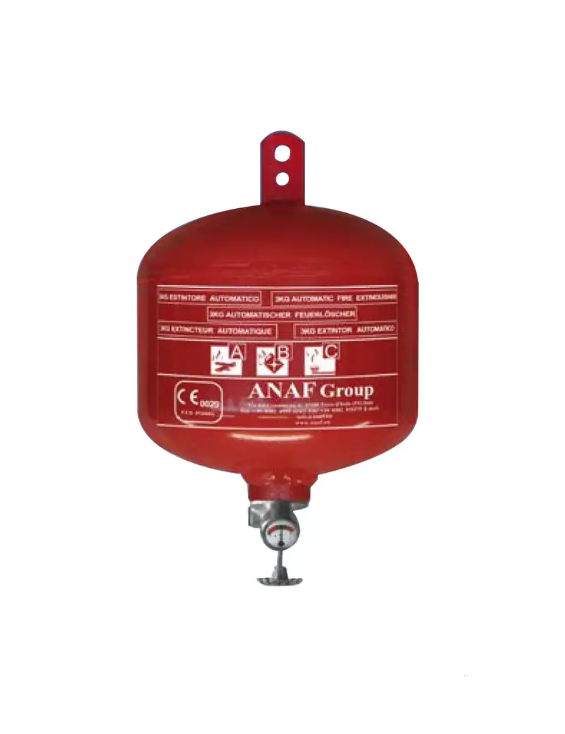 Estintore Automatico 3Kg a Pioggia