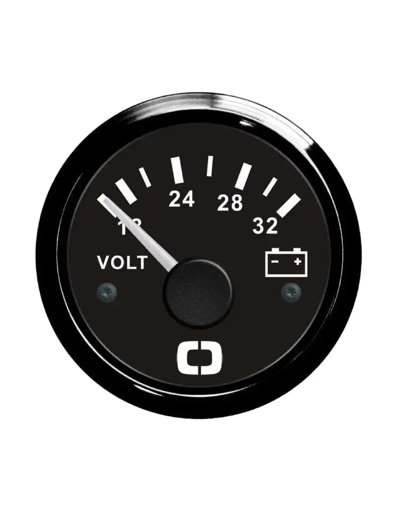 Voltometro 18/32V Nero Osculati