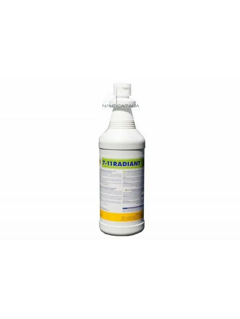 Zep Radiant 7-11 1 Litro Pulitore Lucidante Metalli Nautica Inox Ruggine