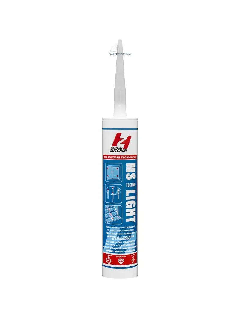 Zucchini MS Techno PRO Light Trasparente 290 ml Sigillante Marino Cristallino
