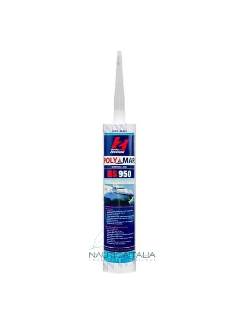 Zucchini Polymar MS 950 Bianco 290 ml Sigillante Marino Adesivo Strutturale